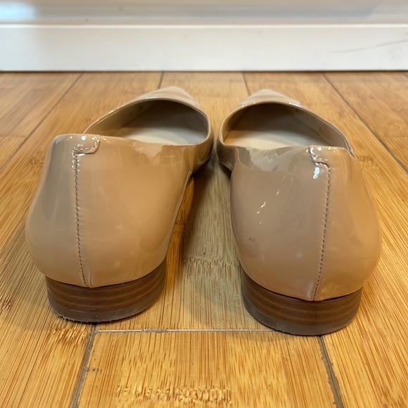 Via Spiga Patent Nude Flats - Picture 3 of 9